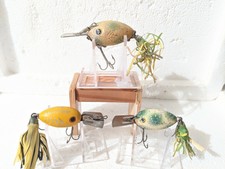 LOT OF 3 FRED ARBOGAST ARBOGASTER FISHING LURES