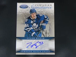 2012-13 12/13 Certified Signatures AUTO Tyler Bozak Toronto Maple Leafs - Picture 1 of 2