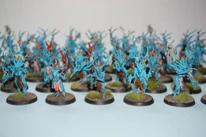 Warhammer Age of Sigmar Sylvaneth Dryads x 35 - Painted - Picture 1 of 10