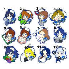 THE IDOLM@STER The Idolmaster Platinum Stars Anime Rubber Strap Charm Keychain 
