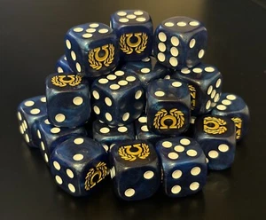 ULTRAMARINES Dice x30 D6 Role Playing Game - Picture 1 of 8