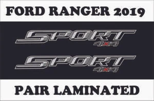 ONE PAIR 2019 FX4 SPORT 4X4 OFF ROAD DECALS STICKER TRUCK LAMINATED - Picture 1 of 1