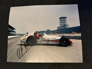 A J Foyt signed Indy 500 Indianapolis 8 X 10 Photo  Autographed 1964