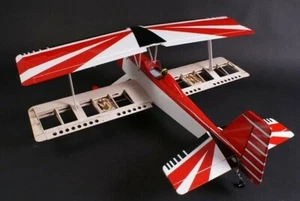 Max-Thrust Pro-Built Balsa Double Trouble Bi-Plane (Un-Covered) IC or Electric - Picture 1 of 10