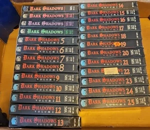 Dark Shadows Volume 1-25 VHS Brand New Sealed Condition Vintage Horror - Picture 1 of 9