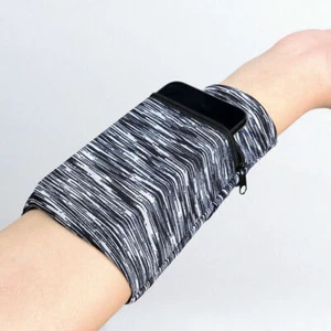 Sac de bras de poignet sport décontracté bracelet ceinture fitness course pochette support téléphone pack - Photo 1 sur 3
