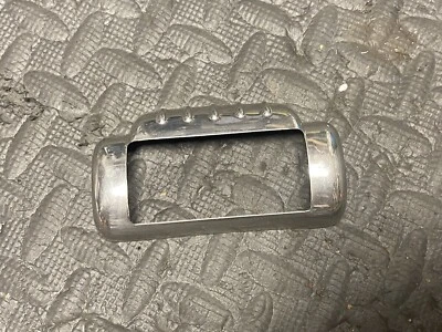 1946 1947 FORD DELUXE SUPER DELUXE FRONT PARKING LIGHT CHROME BEZEL QTY 1 - Image 1 of 4