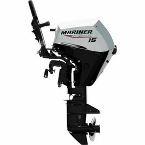 15HP EFi Short Shaft Tiller Mariner 4 Stroke Outboard 5 Year Warranty 12L Tank - Picture 1 of 2