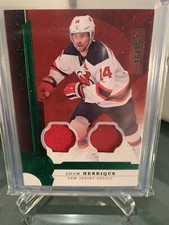 ADAM HENRIQUE 2016-17 Artifacts Materials Emerald #118 New Jersey Devils /25