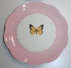 Lenox Butterfly Meadow 8" Accent Pink Plate By Louise Le Luyer