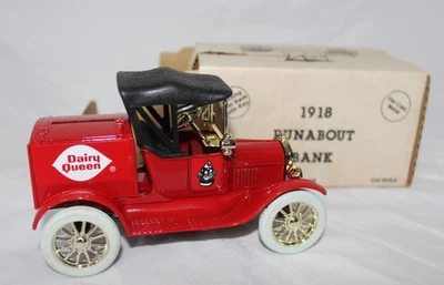 Banco de autos Ford Runabout 1918 con llave ~ Dairy Queen Foto 1 de 4