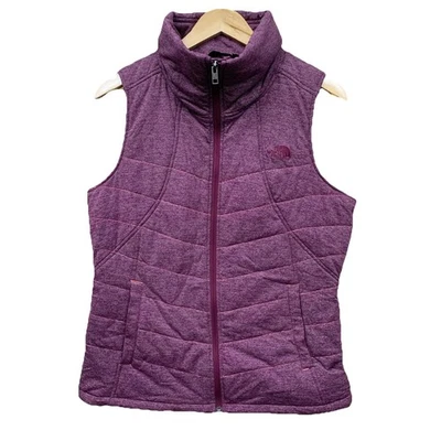 Chaleco The North Face Osito para mujer talla Lg higo brezo polar bolsillos abiertos TCF3 Foto 1 de 4