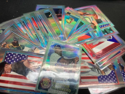 1997 MLB Bowman Chrome Refractor Baseball Card - You Pick From "Styles" - Image 1 of 2