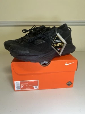 Women's Nike Pegasus Trail 3 GTX GoreTex Triple Black Grey DC8794-001 Size 9.5 - Image 1 of 4