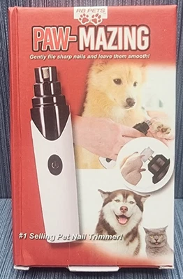 NUEVO RB Pets Paw-Mazing Pet Lima de Uñas Molinillo USB Recargable con Cable Cargador Foto 1 de 4