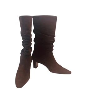 Talbots Del Rey 2 lässige braune Wildlederstiefel Größe 9 - Bild 1 von 9