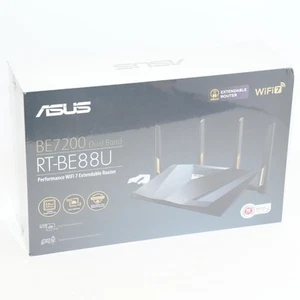 ASUS RT-BE88U BE7200 Wireless Dual-Band Multi-Gig (SFP+/10G/2.5G) Wifi 7 Router - Bild 1 von 2