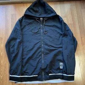Grunge Y2K Black Ecko Untld jacket with white accents | size XXL - Picture 1 of 6
