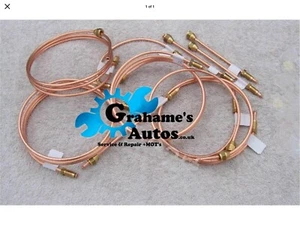 AUSTIN MORRIS WOLSELEY Riley MG Vanden plas1100, 1300, COPPER BRAKE PIPE KIT LHD - Picture 1 of 1