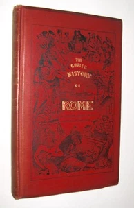Illus.  John Leech  A’Beckett  The Comic History of Rome   Illus  Early ed  1880 - Picture 1 of 12