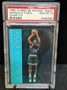 1995 Classic Rookies klare Schnitte 579/595 Shaquille O'Neal #CCH1 PSA Edelstein neuwertig 10 - Bild 1 von 2