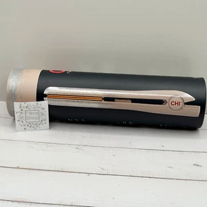 Plancha para peluquería de cerámica CHI 1" polvo justo - nueva y auténtica - Imagen 1 de 5
