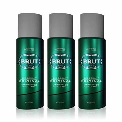Brut Deodorant For Men (Pack Of 3) 200Ml Free Shipping - Image 1 of 3