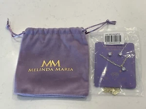 Juego de Collares/Pendientes ""The Perfect Pair"" MELINDA MARIA CON Bolsa. Original. $108. NUEVO. - Imagen 1 de 7