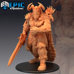 Jefe Gigante de Escarcha 6K Resina 32mm Epic Miniatures - V2 para D&D, Juego de Rol - Imagen 1 de 1