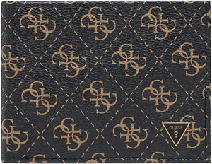 Guess Smevzllea27 Vezzola Smart Billfold Mens Wallet In Choco Brown - Picture 1 of 3