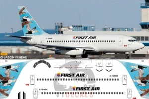 V1 Decals Boeing 737-200 First Air for 1/144 Airfix Model Airplane Kit V1D0183 - Picture 1 of 8