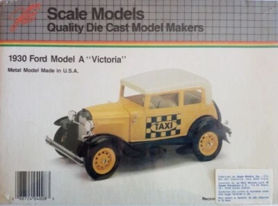 1-20 Ford Model A VICTORIA Taxi  1930 by Scale Models metal kit from USA - Immagine 1 di 2