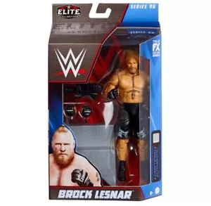 WWE Mattel BROCK LESNAR Elite Series #96 Figure New In Package Out of New Case - Picture 1 of 3