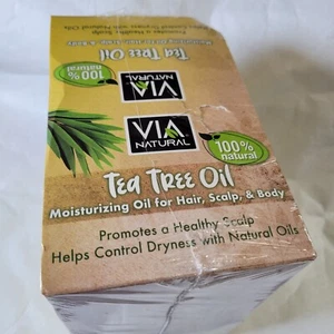 24 PIECES VIA Natural Ultra Care Tea Tree Oil 1.5 oz.Tube for Hair, Scalp & Body - Picture 1 of 5
