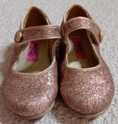 Nuevo Sin Caja Zapatos Rachel Niña Talla 6M Multicolor Brillo Lil Halle Zapatos 24 Foto 1 de 4