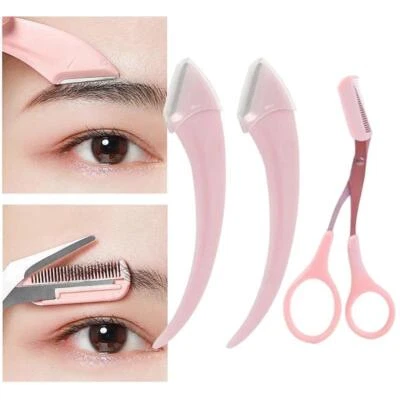 Karsyngirl 1/2/3pcs Eyebrow Trimming Knife Eyebrow Face Razor for Women Eyebrow - Image 1 of 4