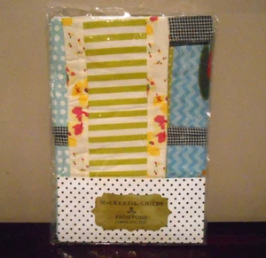 MacKenzie - Childs FROG POND Baby Diaper Stacker New in Package 23" X 11.5" - Picture 1 of 7
