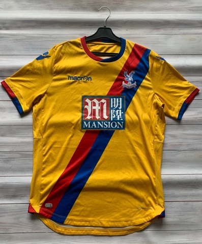 Crystal Palace 2016 - 2017 Away football shirt jersey Macron size XL Cover