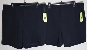 All In Motion Men's Golf Shorts 7-inch Inseam Lightweight Black Size 40 Lot of 2 - Picture 1 of 13