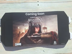 Assassin's Creed Mirage Game Stop Advertising Poster Shelf Display 12x2.5x9 - Picture 1 of 4