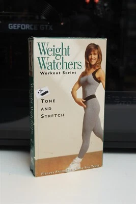Weight Watchers Workout Series Tone And Stretch VHS Foto 1 de 2