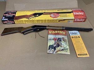 Vintage Daisy Red Ryder BB  Gun Box Paper Work w/Red Ryder Comic Book - Picture 1 of 18