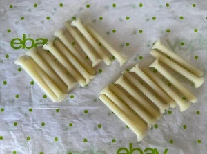 Slotted Drive Flat Nylon Screws for RC airplanes 1/4 x 2 - get 20 for $9.99 - Picture 1 of 3