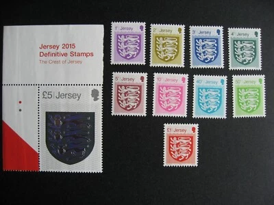 Jersey arms Sc 1822-32 MNH missing 1828 - Image 1 of 2
