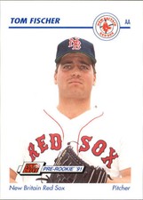 1991 Line Drive AA #458 Tom Fischer