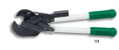 Cortador de cable de trinquete de alto rendimiento Greenlee 774 400 mm2 750 lcmil Foto 1 de 4