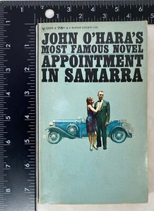 Appointment in Samarra by John O'Hara, 1966 Paperback - Imagen 1 de 9