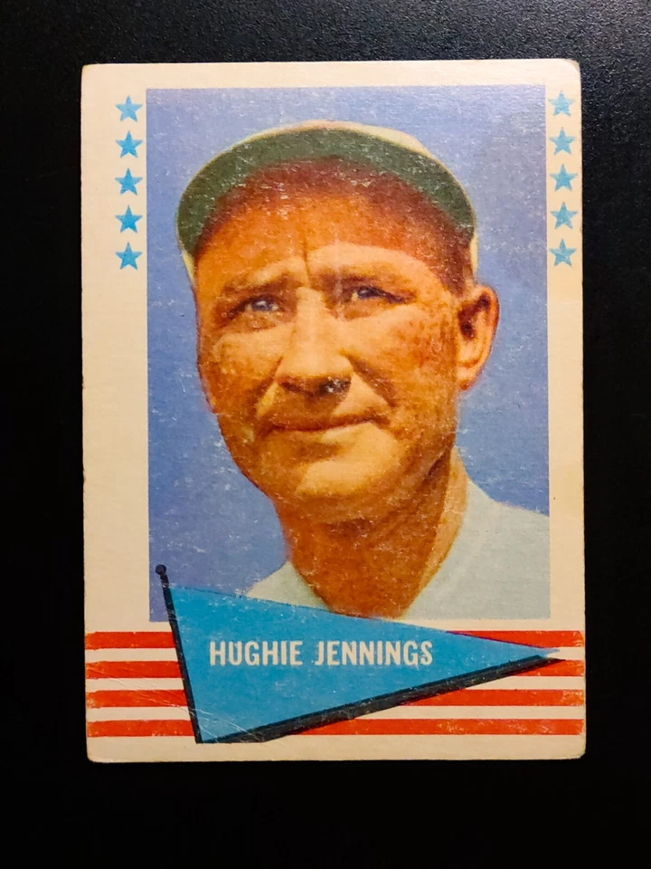 1961 Hughie Jennings #47 Fleer VG-EX - Image 1 of 2
