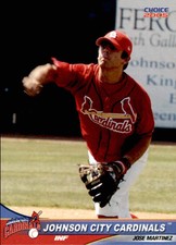 2005 Johnson City Cardinals Choice #17 Jose Martinez Carabobo Venezuela VZ Card