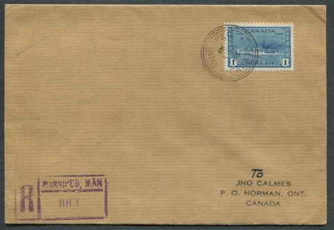CANADA #262 FIRST DAY COVER Cover